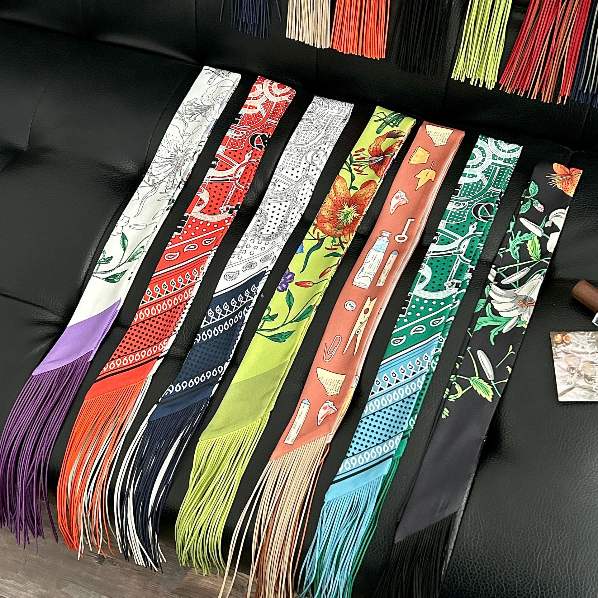 Luxury Tassel Skinny Scarf for - Face Scarf Mask incelemesi ve fiyatı