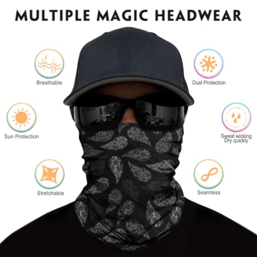 Neck Gaiter for Men Women Head - Face Scarf Mask incelemesi ve fiyatı