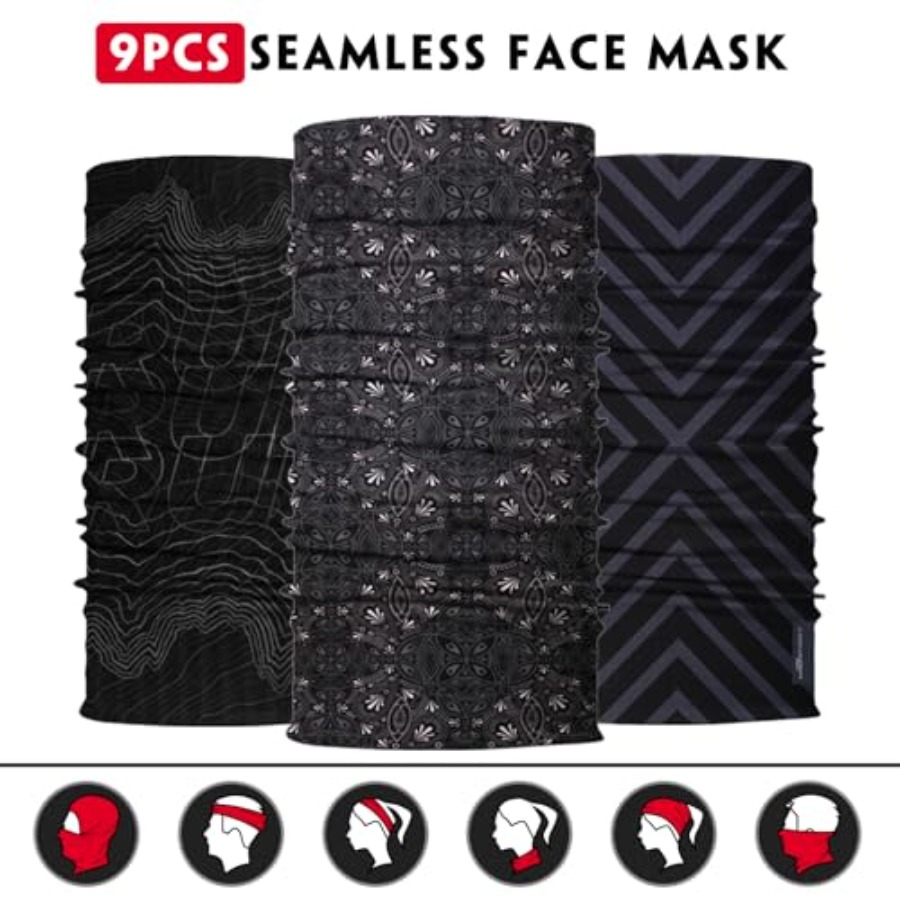 Neck Gaiter for Men Women Head - Face Scarf Mask incelemesi ve fiyatı