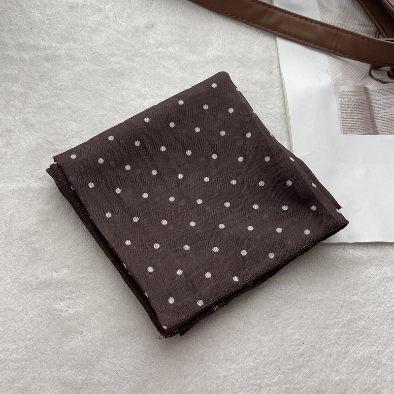 Lady Hair Dot Scarf Female Cot - Bandana Cotton incelemesi ve fiyatı