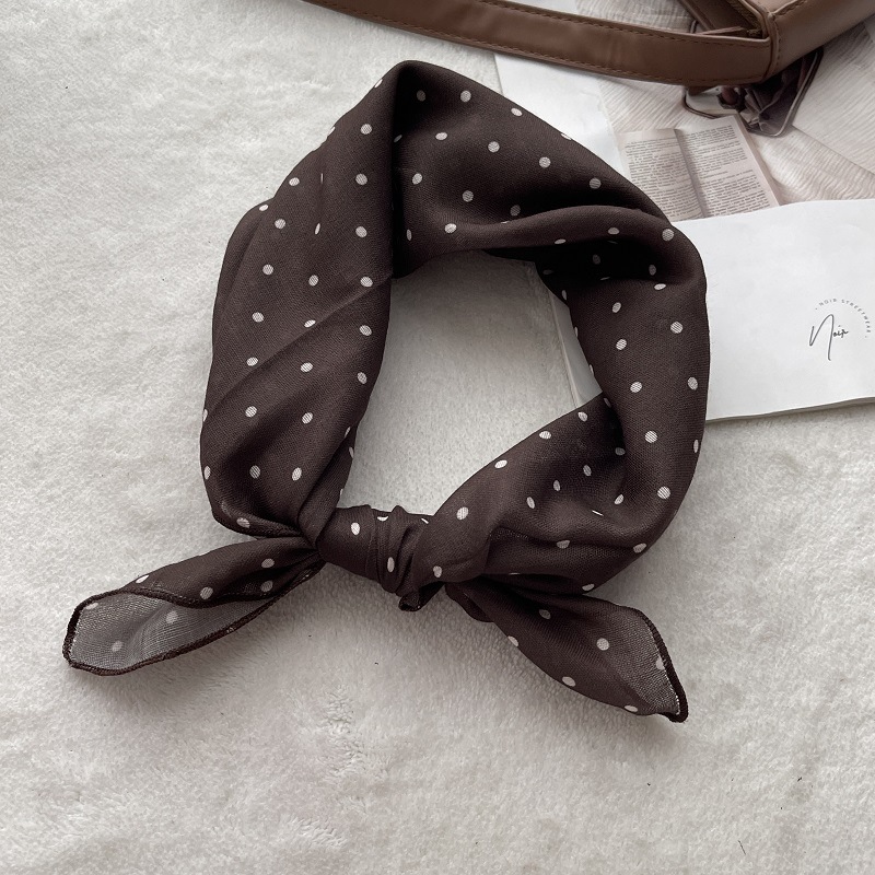 Lady Hair Dot Scarf Female Cot - Bandana Cotton incelemesi ve fiyatı