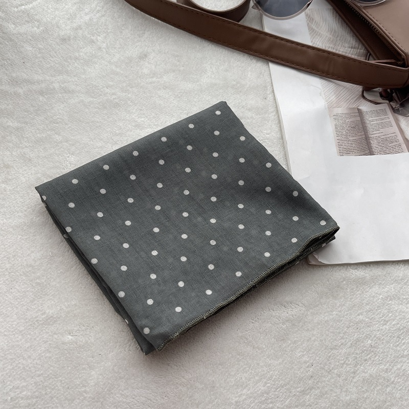 Lady Hair Dot Scarf Female Cot - Bandana Cotton incelemesi ve fiyatı