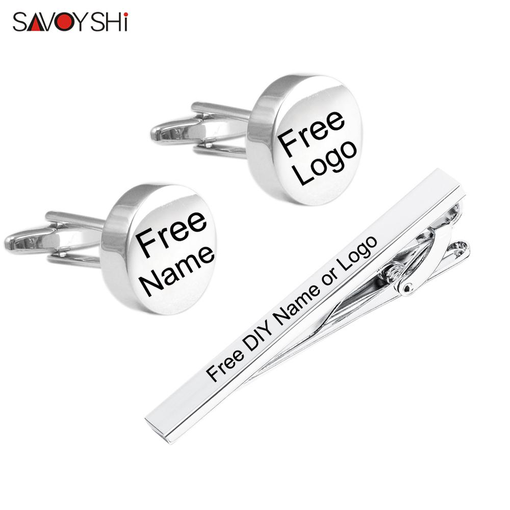 SAVOYSHI Free Engraving Name C - Tie Bar Set Gift incelemesi ve fiyatı