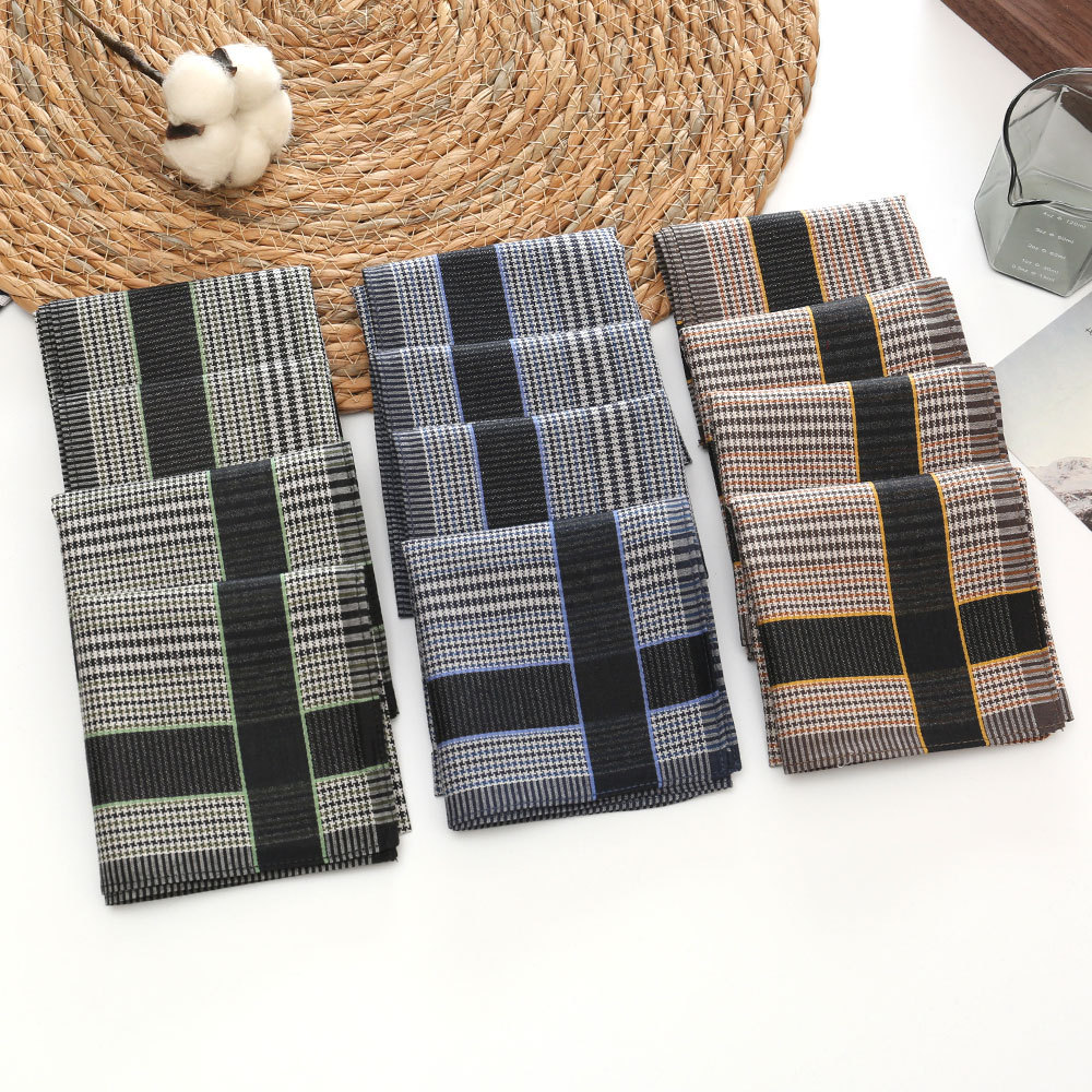 3/6/12 Pcs Men's Pure Cotton H - Handkerchief Cotton Men incelemesi ve fiyatı