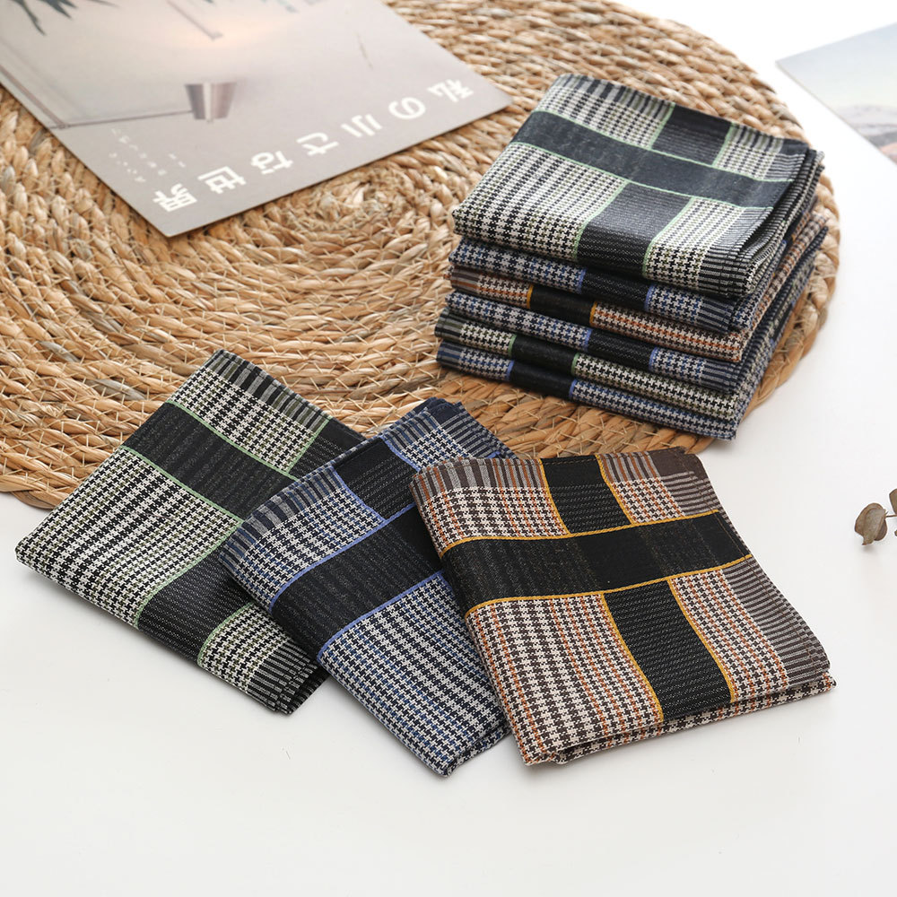 3/6/12 Pcs Men's Pure Cotton H - Handkerchief Cotton Men incelemesi ve fiyatı