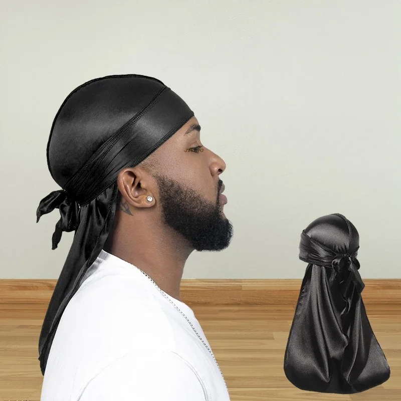 Fashion Long Tail Adult Satin  - Bandana Doo Rag incelemesi ve fiyatı