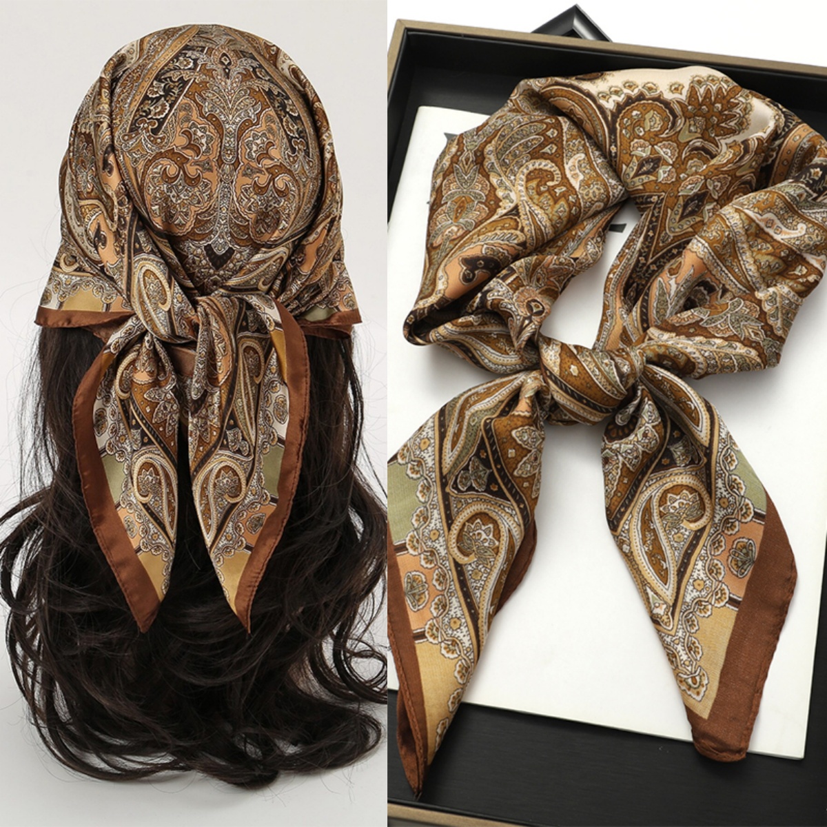 Bohemian Style Print Luxury Br - Face Scarf Mask incelemesi ve fiyatı
