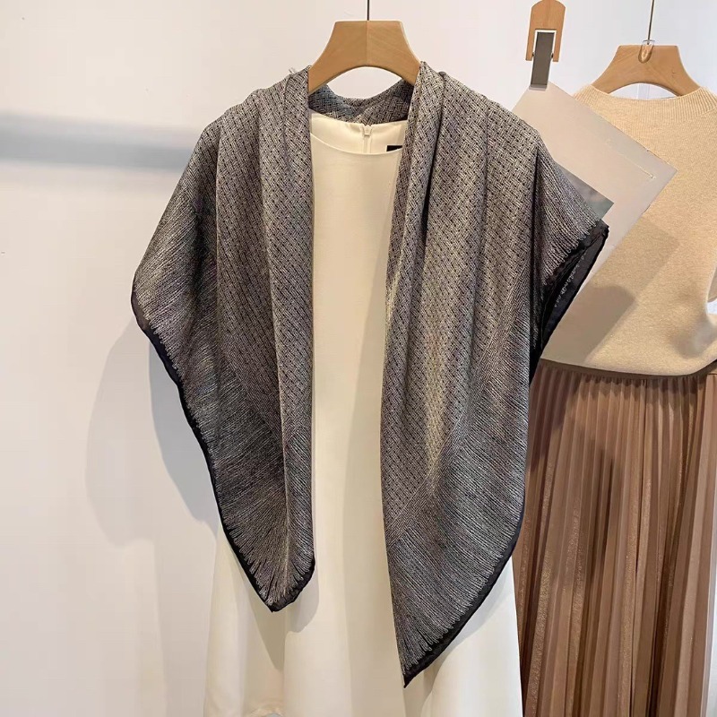 Oversized 110x110cm Real Silk  - Pashmina Wrap Large incelemesi ve fiyatı