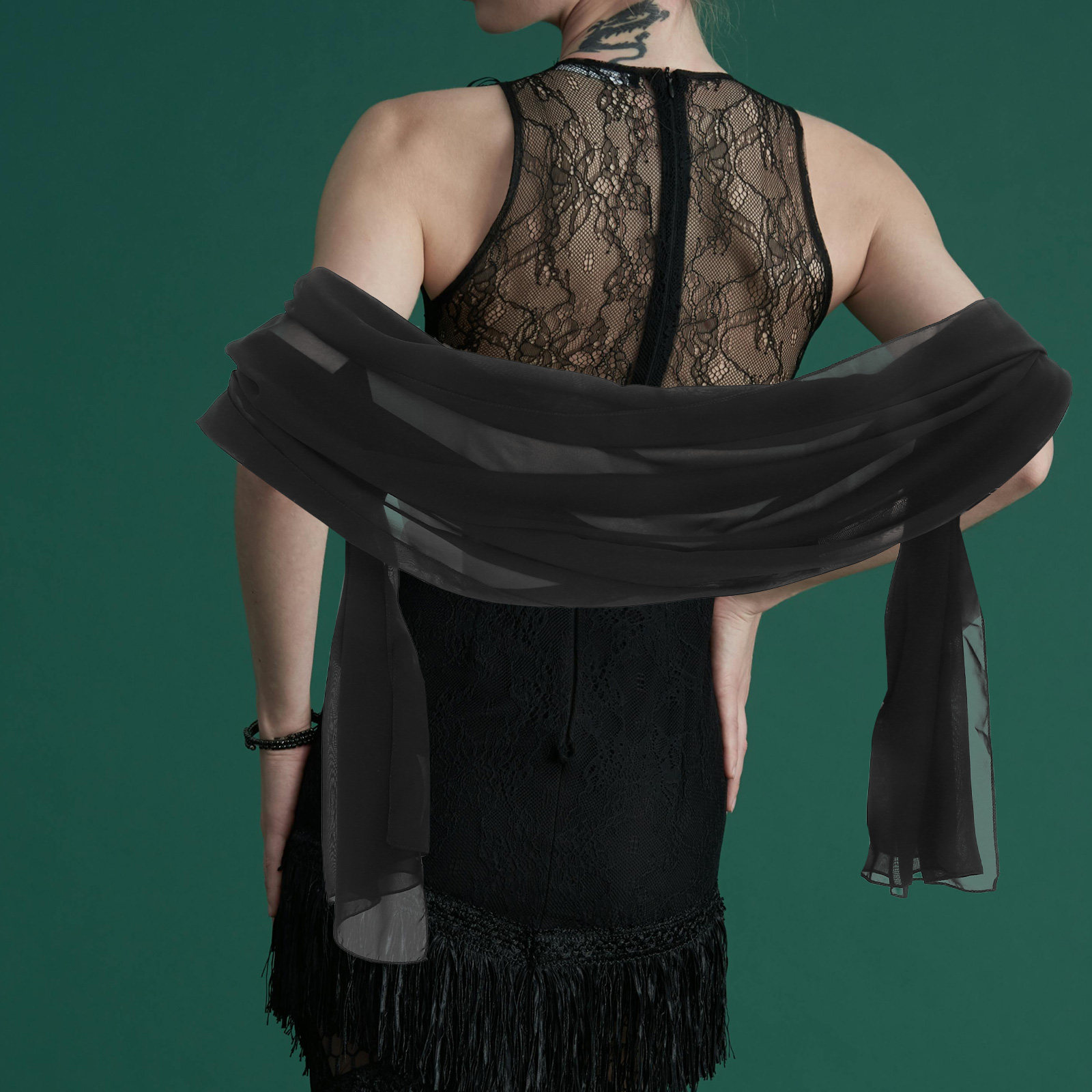 200X70Cm Chiffon Shawl For Wom - Stole Wedding Shawl incelemesi ve fiyatı