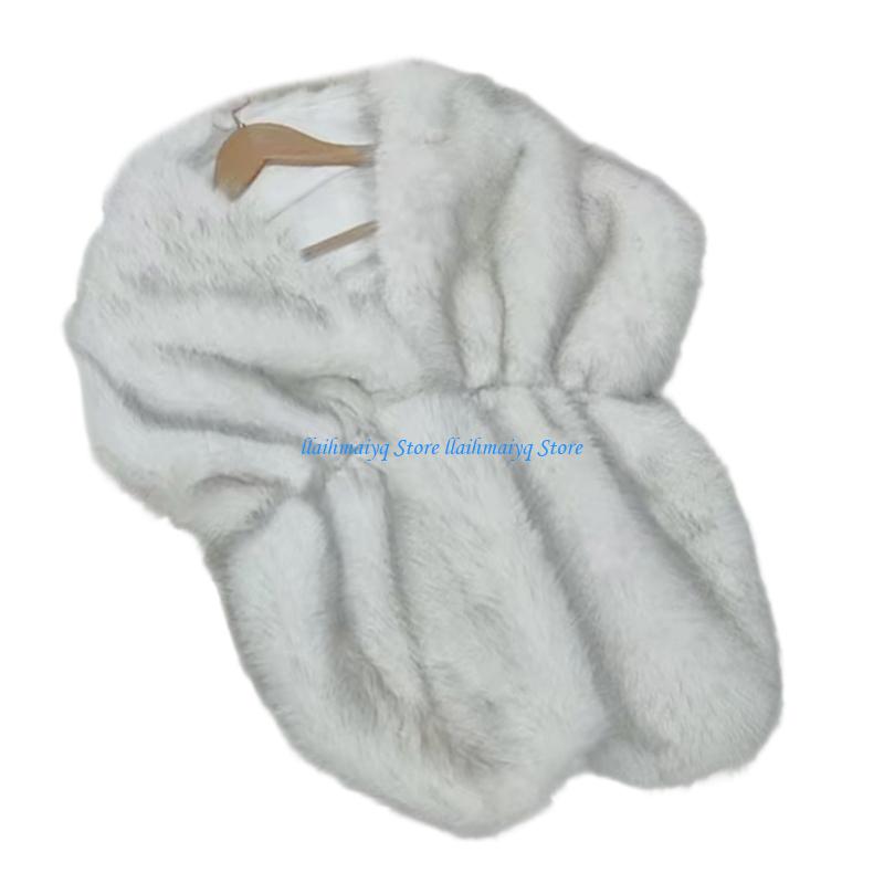 573B Luxurious Artificial Furs - Stole Wedding Shawl incelemesi ve fiyatı