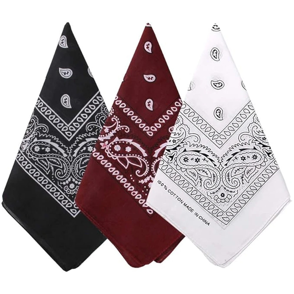 Unisex Men Women Bandana Hairb - Handkerchief Cotton Men incelemesi ve fiyatı