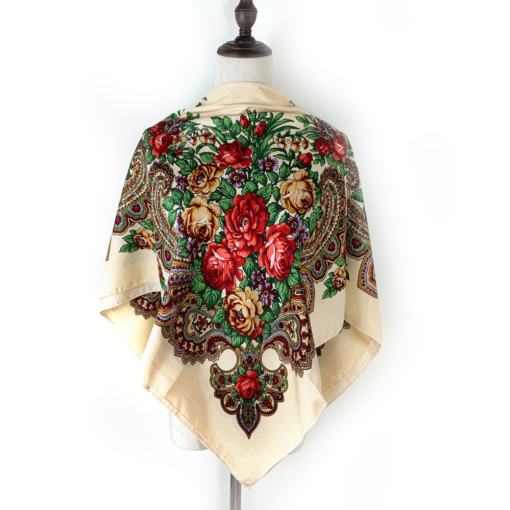 100*100cm Russian National Squ - Bandana Cotton incelemesi ve fiyatı