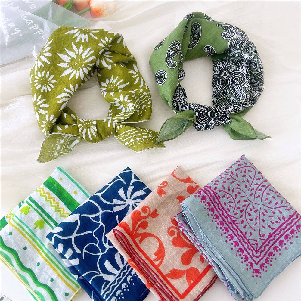 Luxury Floral Print Cotton Lin - Bandana Cotton incelemesi ve fiyatı