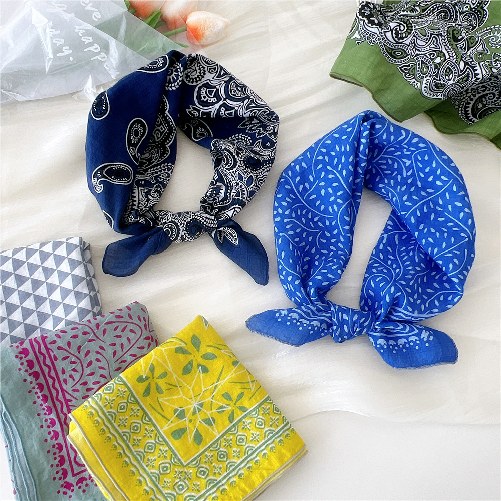 Luxury Floral Print Cotton Lin - Bandana Cotton incelemesi ve fiyatı