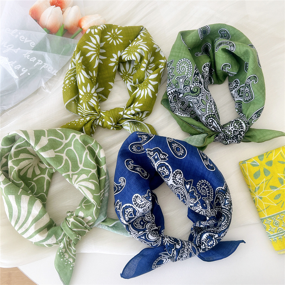 Luxury Floral Print Cotton Lin - Bandana Cotton incelemesi ve fiyatı