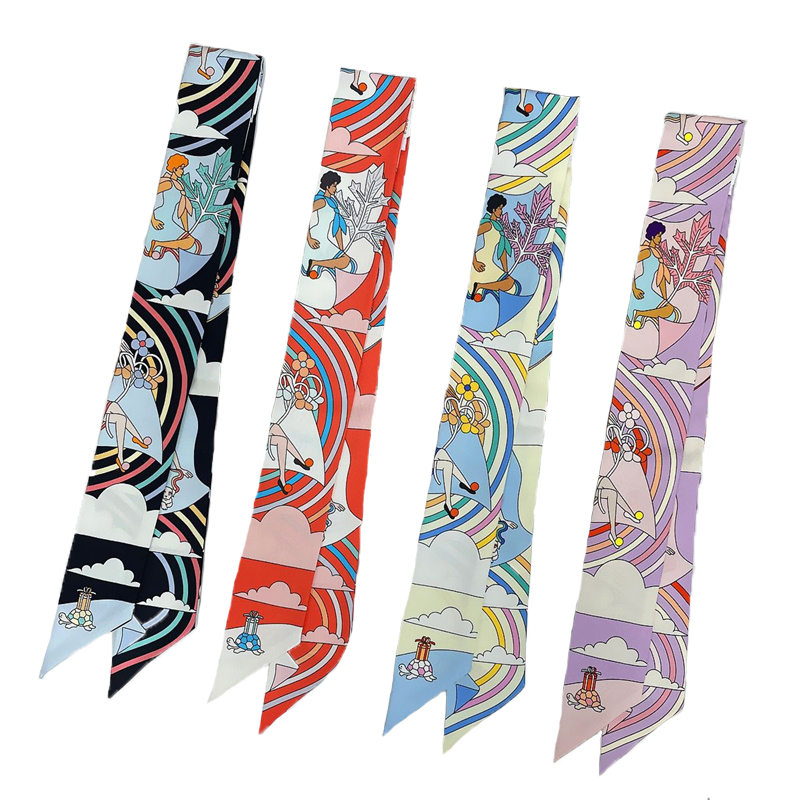 Women 100% Mulberry Silk Scarf - Ascot Neck Scarf incelemesi ve fiyatı