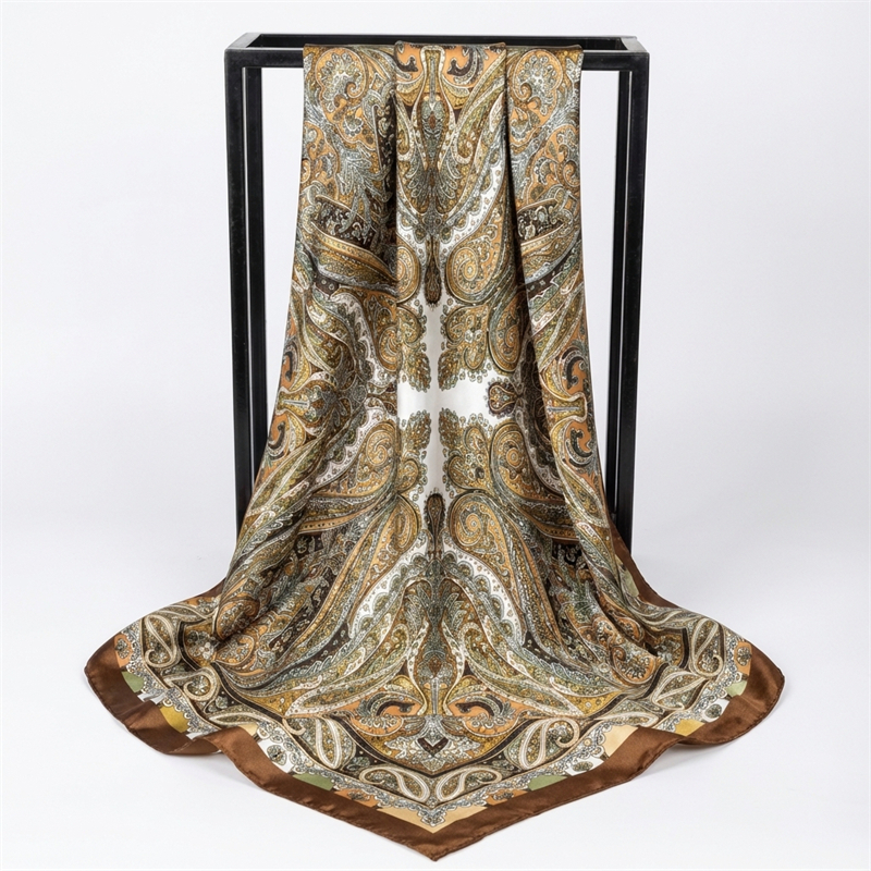 Women Spring Summer Square Sca - Scarf Silk Square incelemesi ve fiyatı
