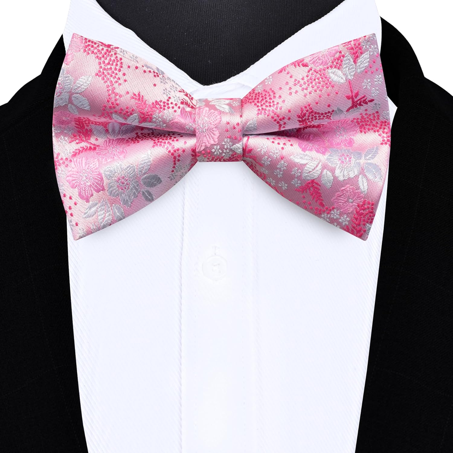 Floral Bow Tie & Handkerchief  - Pocket Square Set incelemesi ve fiyatı
