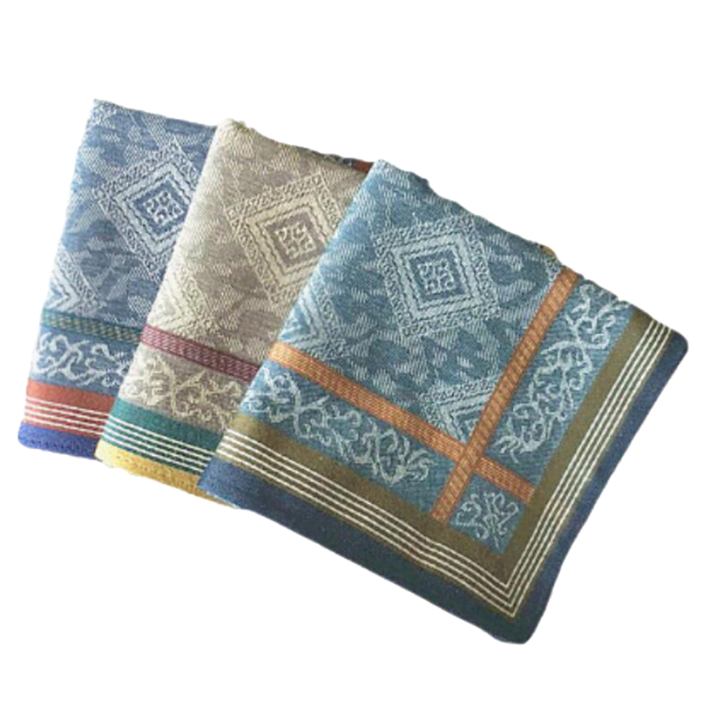3pcs Classic Mens Plaid Handke - Handkerchief Cotton Men incelemesi ve fiyatı
