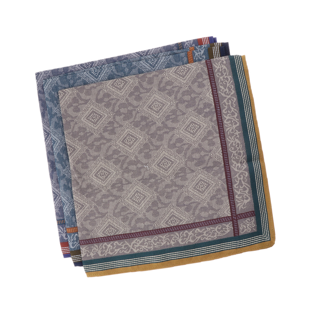 3pcs Classic Mens Plaid Handke - Handkerchief Cotton Men incelemesi ve fiyatı