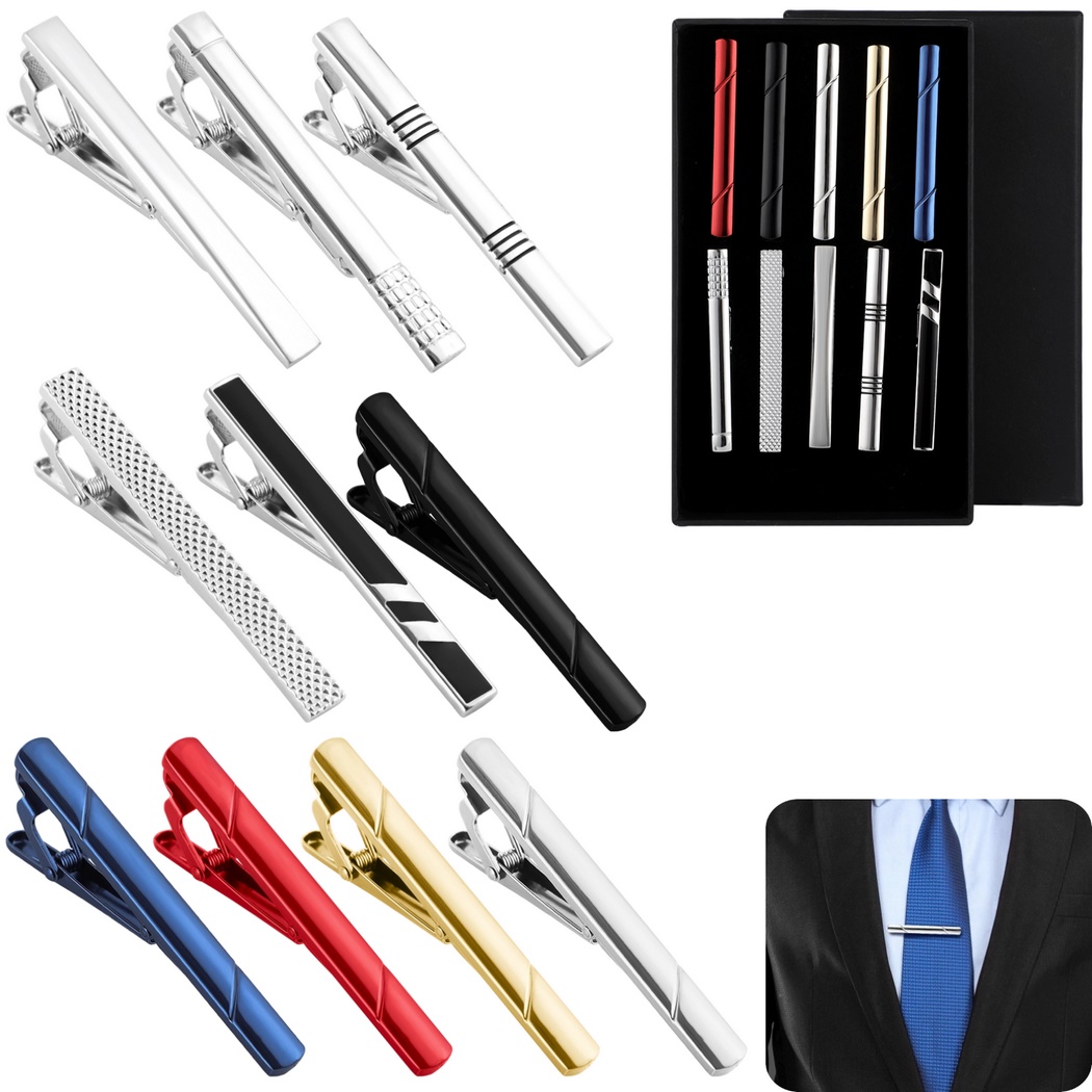 10Pcs Tie Clips Tie Clip Set F - Tie Bar Set Gift incelemesi ve fiyatı