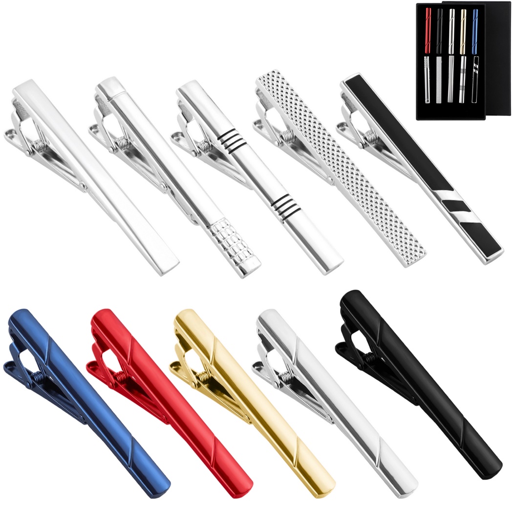 10Pcs Tie Clips Tie Clip Set F - Tie Bar Set Gift incelemesi ve fiyatı