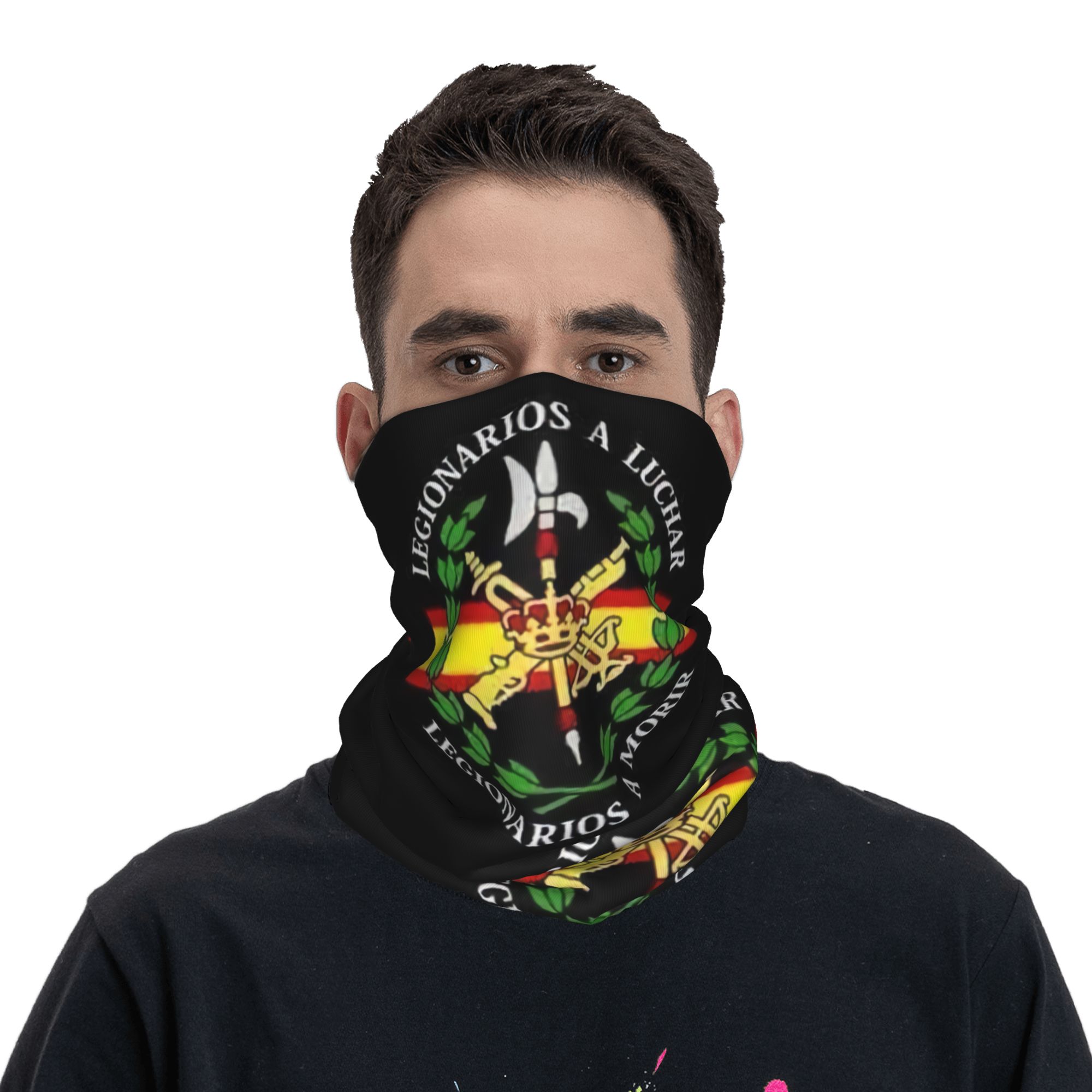 Custom Spanish Legion Bandana  - Neck Warmer Tube incelemesi ve fiyatı