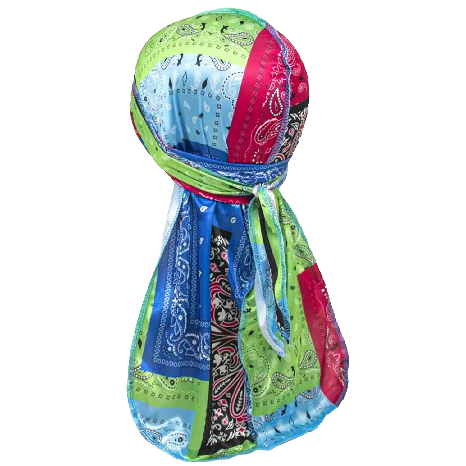 Paisley Printing Silky Durags  - Bandana Doo Rag incelemesi ve fiyatı