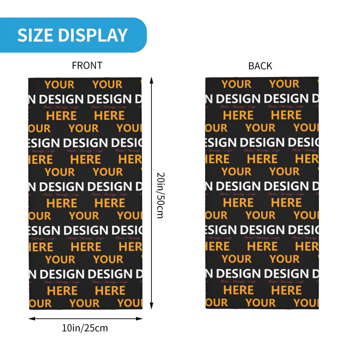 Custom Your Design Here Bandan - Neck Warmer Tube incelemesi ve fiyatı