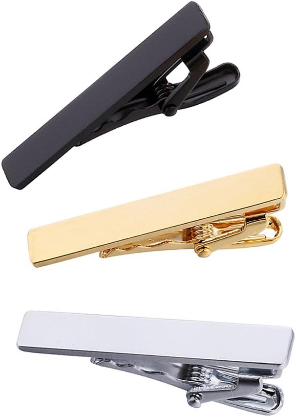 Men's Skinny Tie Clip Set 3 To - Tie Clip Silver incelemesi ve fiyatı