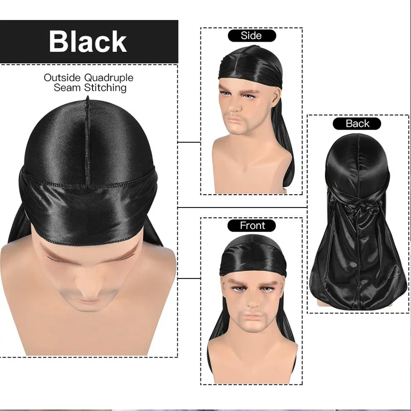 New silk Durag Bandana Turban  - Bandana Doo Rag incelemesi ve fiyatı