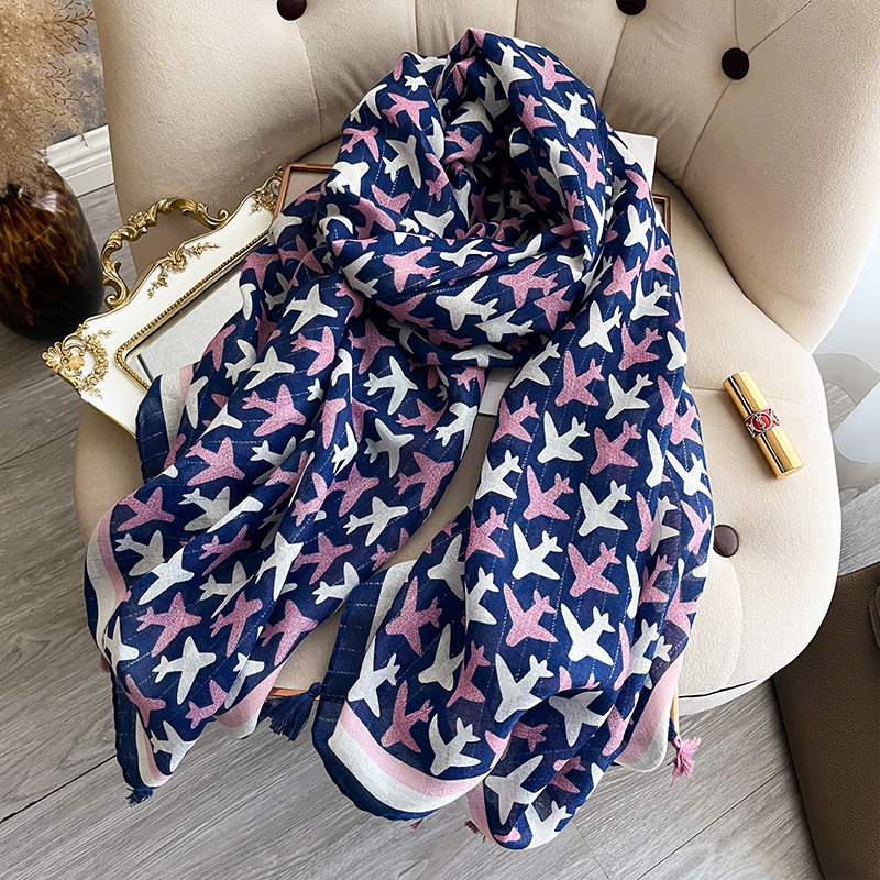 Luxury Brand Scarf Cotton Shaw - Pashmina Wrap Large incelemesi ve fiyatı
