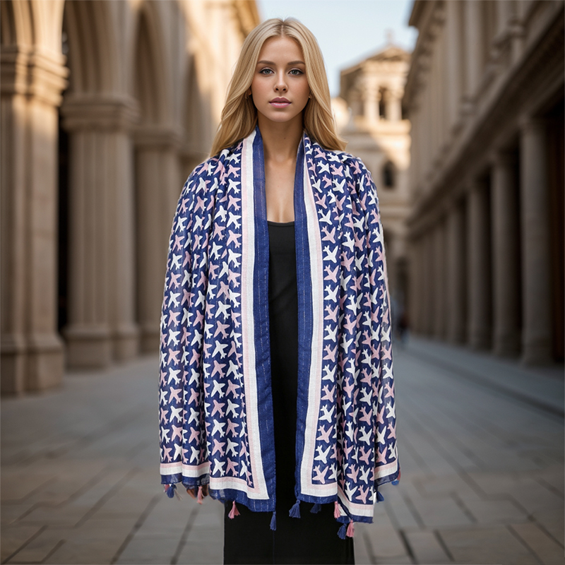 Luxury Brand Scarf Cotton Shaw - Pashmina Wrap Large incelemesi ve fiyatı