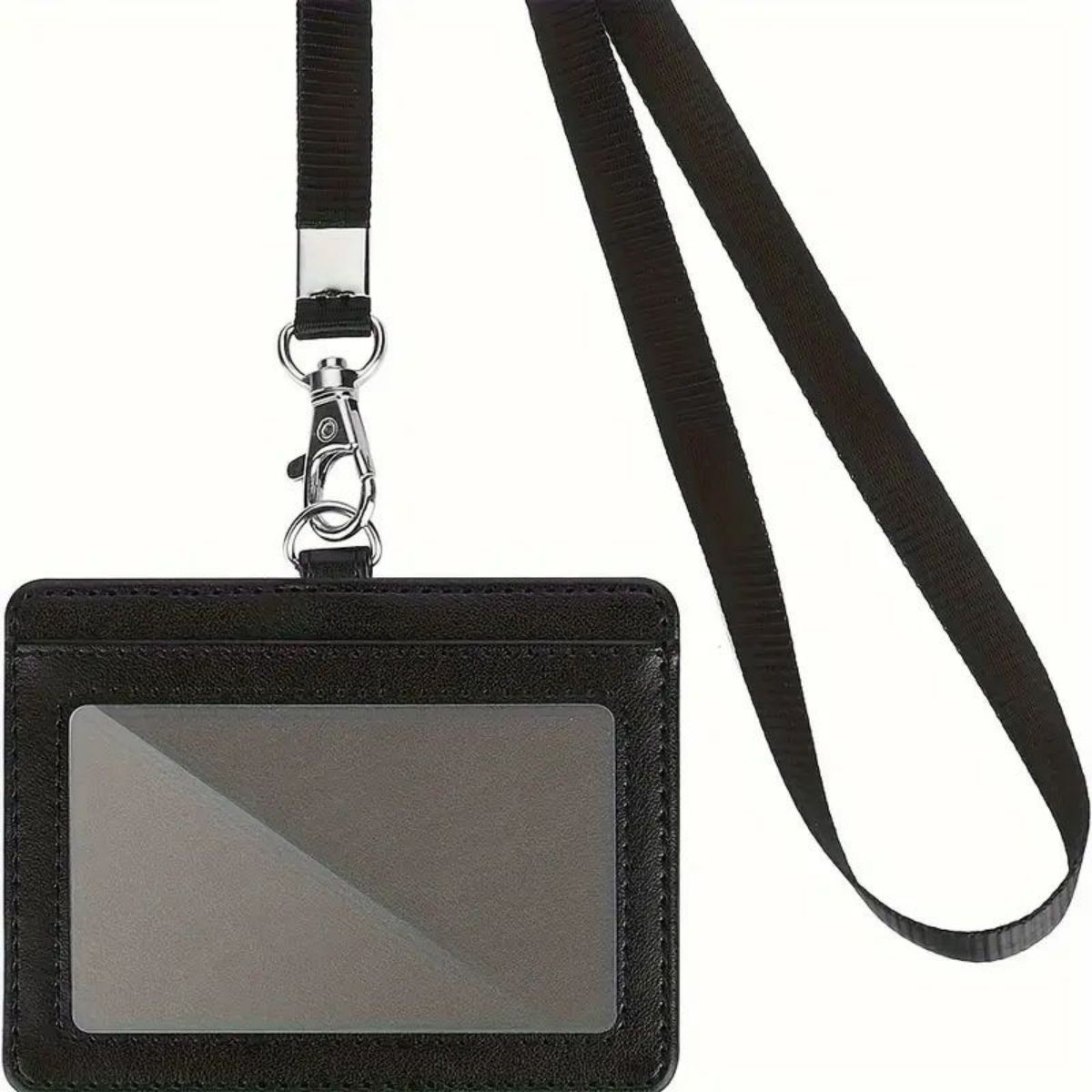 1 pc Horizontal ID badge holde - Lanyard Badge Holder incelemesi ve fiyatı
