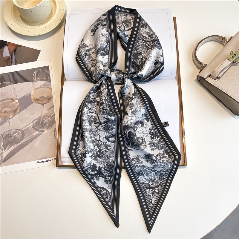 Luxury Long Neckerchief Skinny - Ascot Neck Scarf incelemesi ve fiyatı