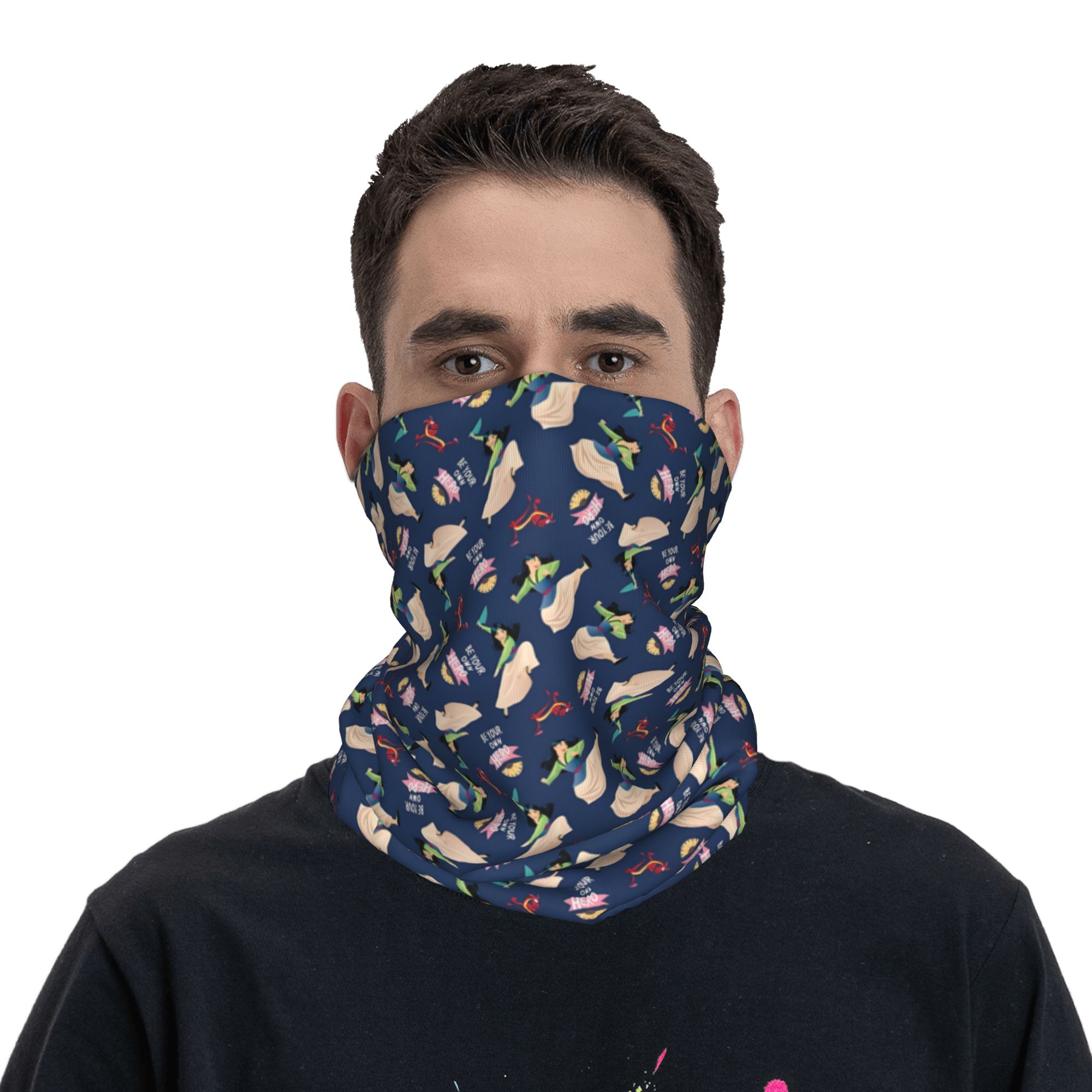 Custom Kawaii M-Mulan M-Mushu  - Neck Warmer Tube incelemesi ve fiyatı