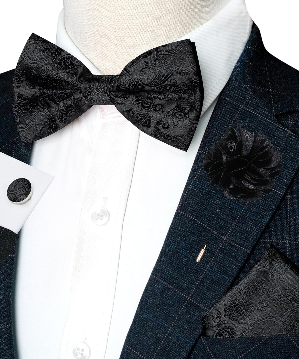 Paisley Pre-tied Bow Tie and P - Bow Tie Pre Tied incelemesi ve fiyatı