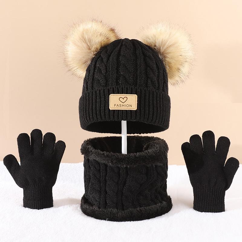 Toddler Kids Pom Pom Decor Bea - Infinity Scarf Knit incelemesi ve fiyatı