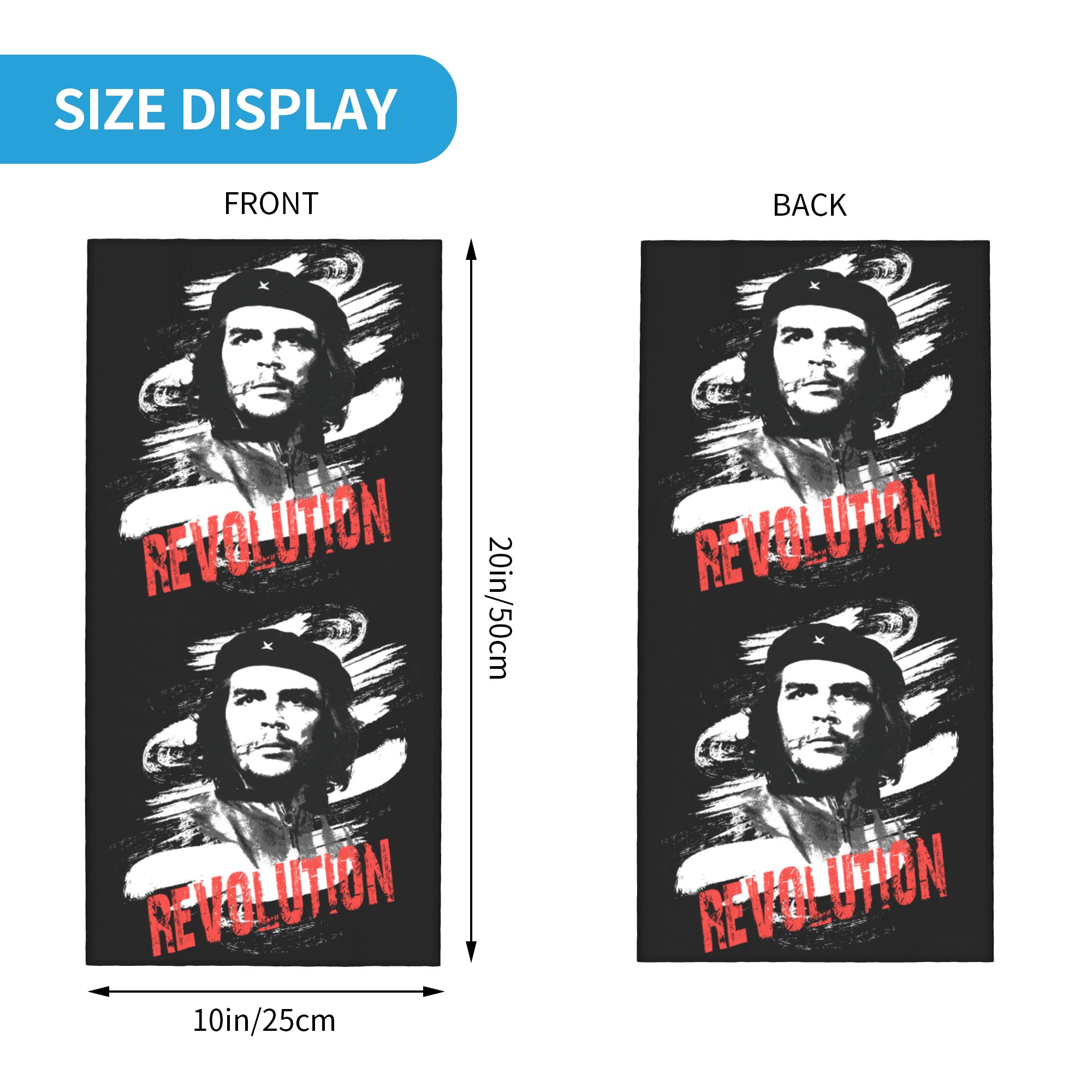 Custom Che Guevara Revolution  - Neck Warmer Tube incelemesi ve fiyatı