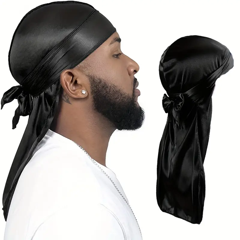 Men's Silk Durag Shower cap Ba - Bandana Doo Rag incelemesi ve fiyatı