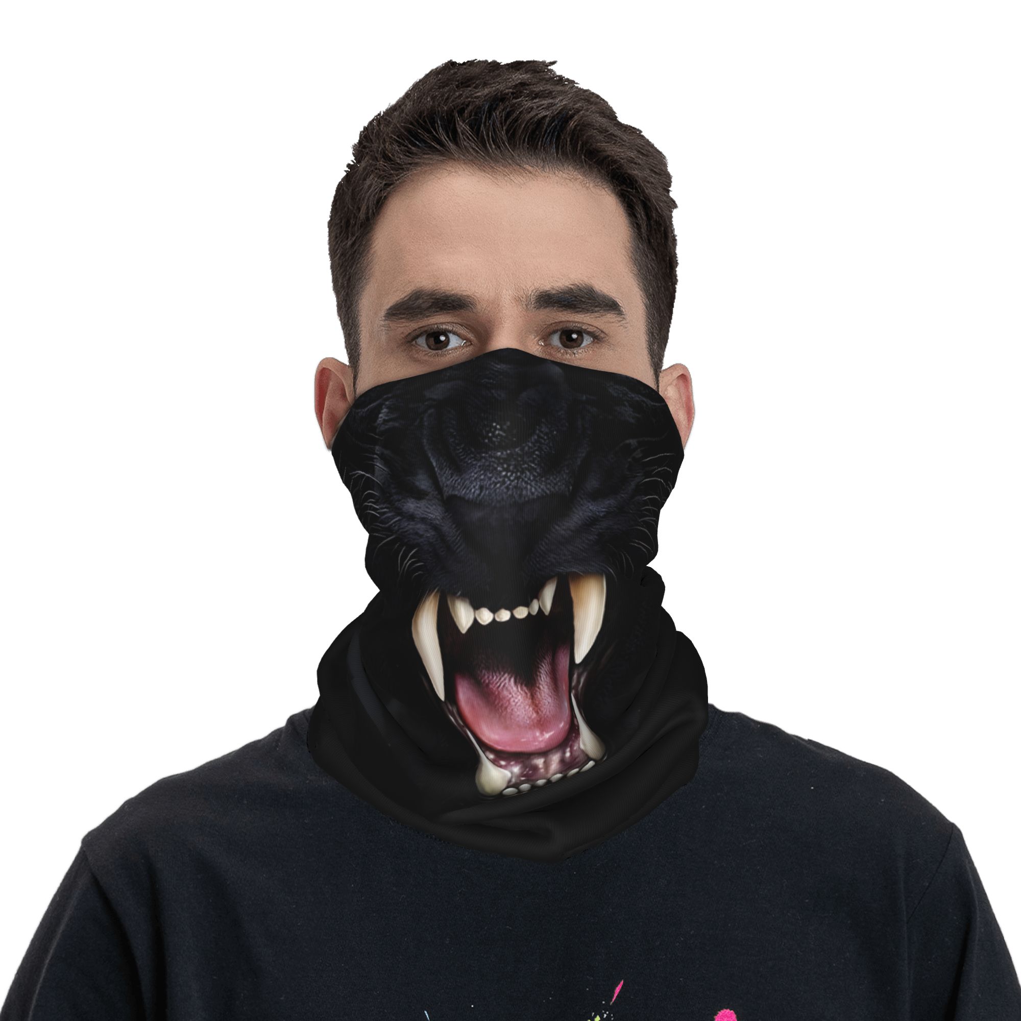 Custom Black Panther Animal He - Neck Warmer Tube incelemesi ve fiyatı