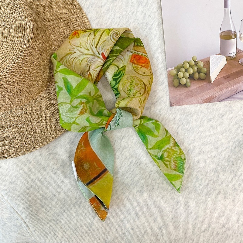 100% Cotton Square Scarf For W - Bandana Cotton incelemesi ve fiyatı