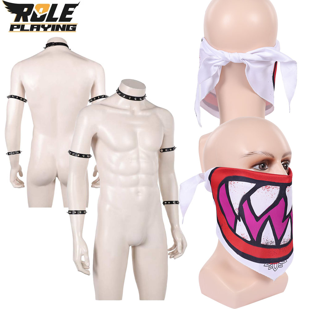 Bowser Jr Cosplay Scarf Mask B - Ascot Neck Scarf incelemesi ve fiyatı