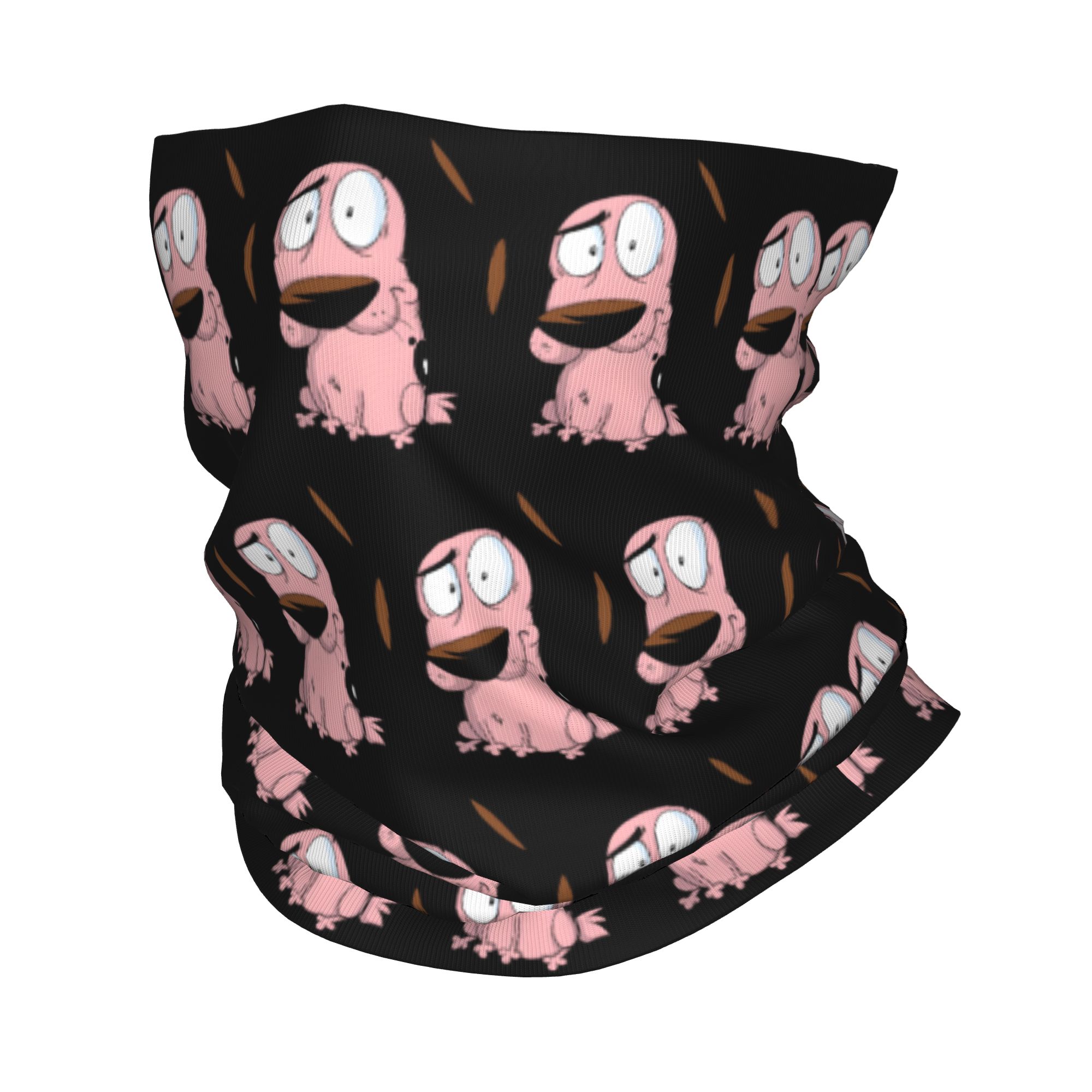 Custom Cartoon Courage Dog Win - Neck Warmer Tube incelemesi ve fiyatı