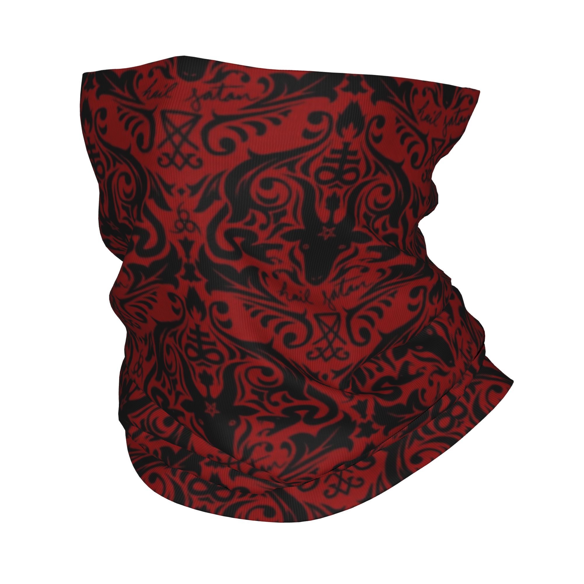 Baphomet Damask Hail Satan Bla - Neck Warmer Tube incelemesi ve fiyatı