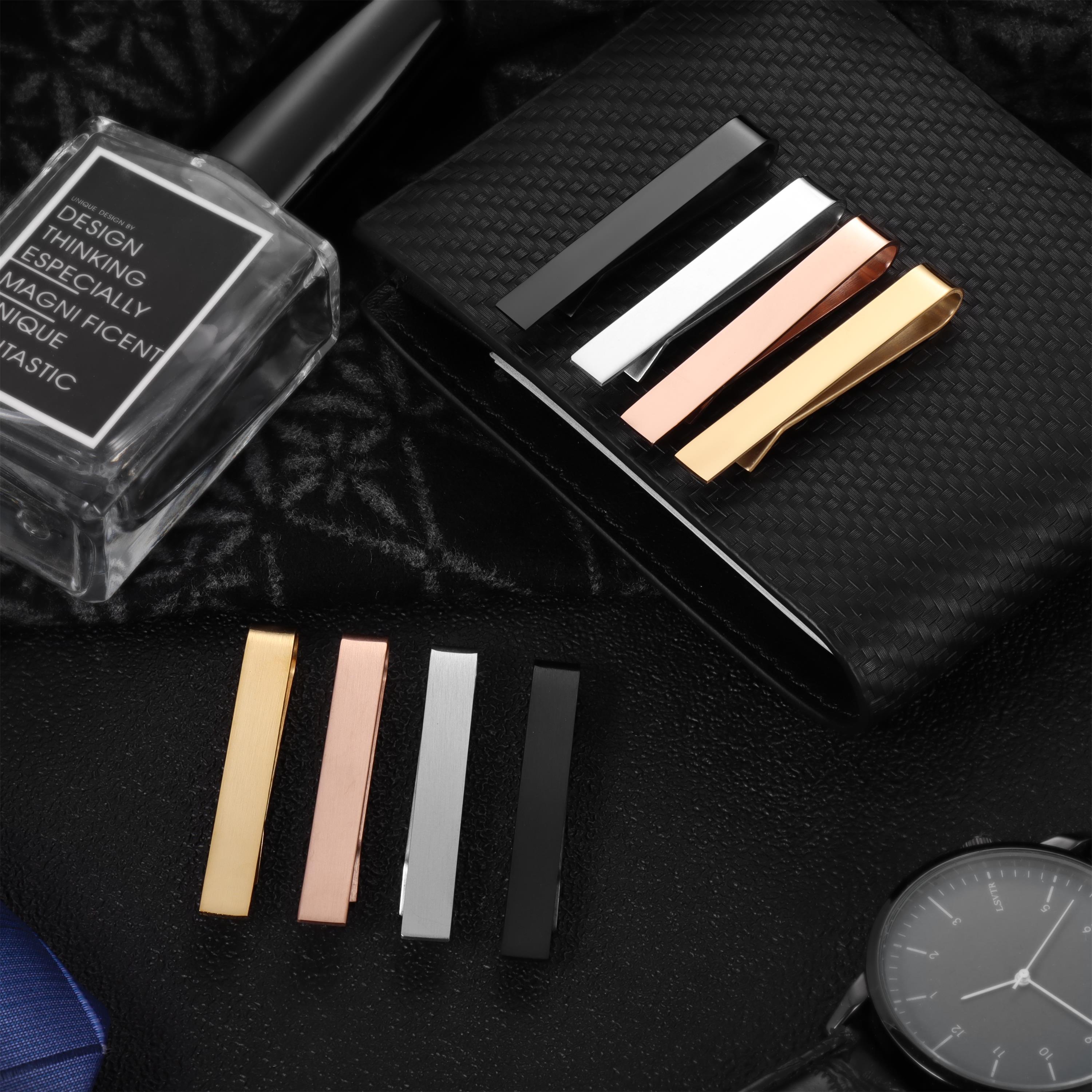 HAWSON 2 in shiny and brushTie - Tie Bar Set Gift incelemesi ve fiyatı