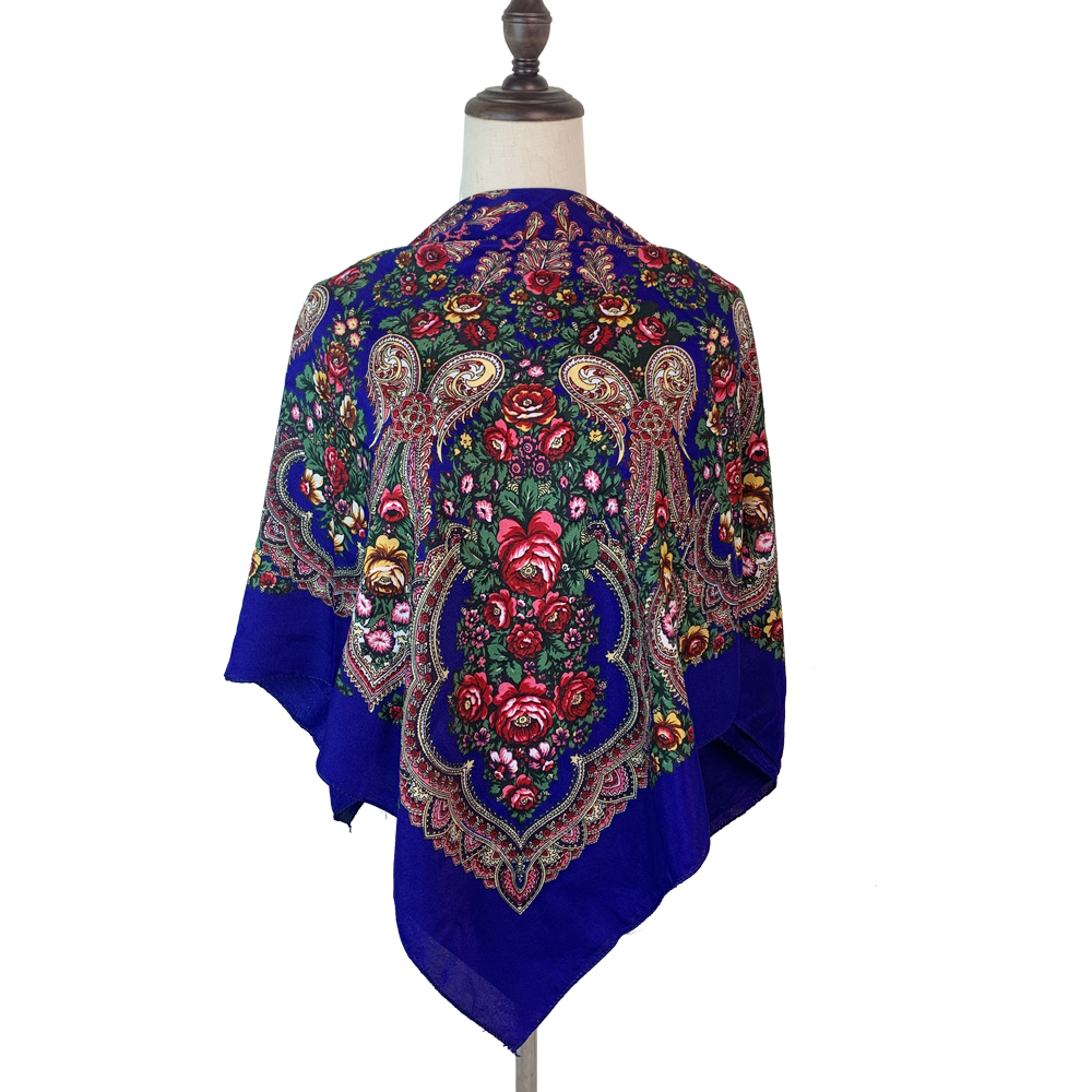 100*100cm Russian Square Scarf - Bandana Cotton incelemesi ve fiyatı