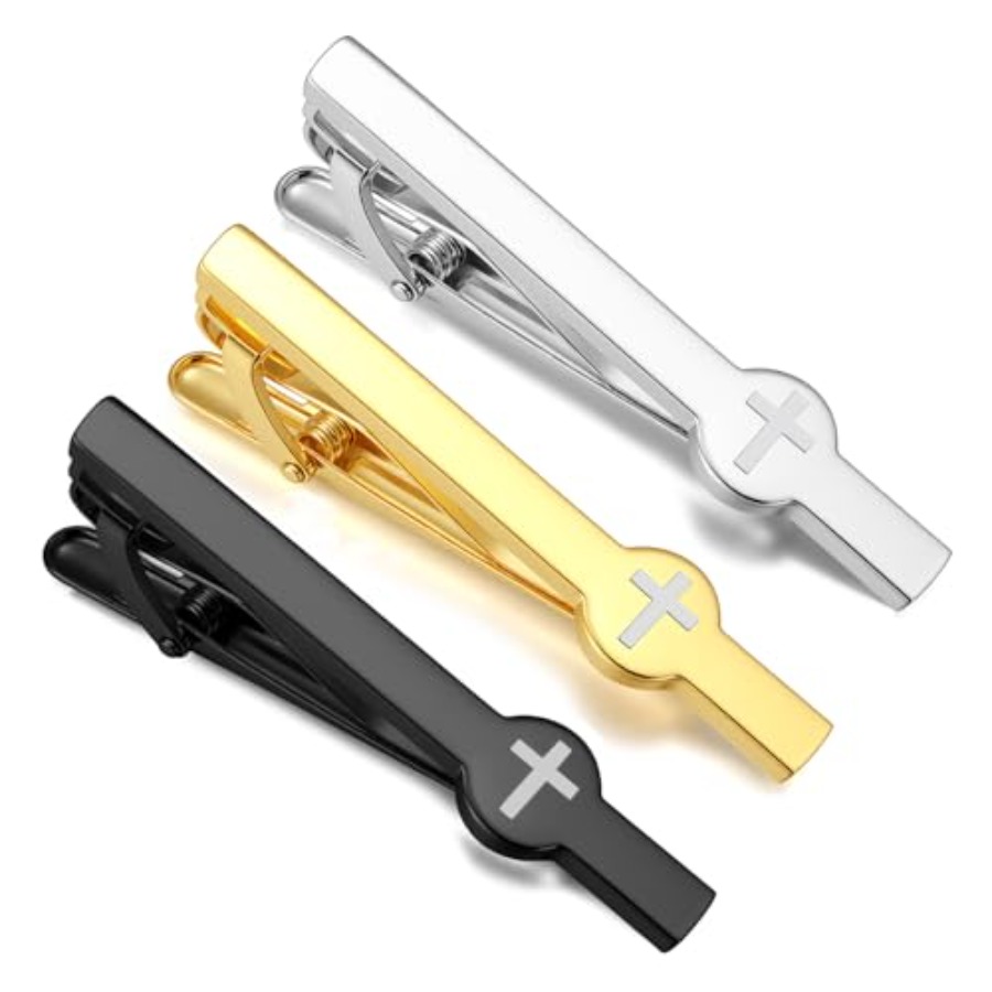 Tie Clips for Men 3Pcs Tie Bar - Tie Bar Set Gift incelemesi ve fiyatı