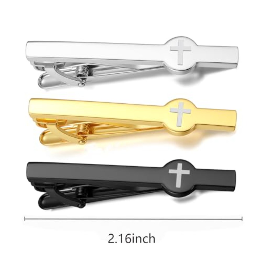 Tie Clips for Men 3Pcs Tie Bar - Tie Bar Set Gift incelemesi ve fiyatı