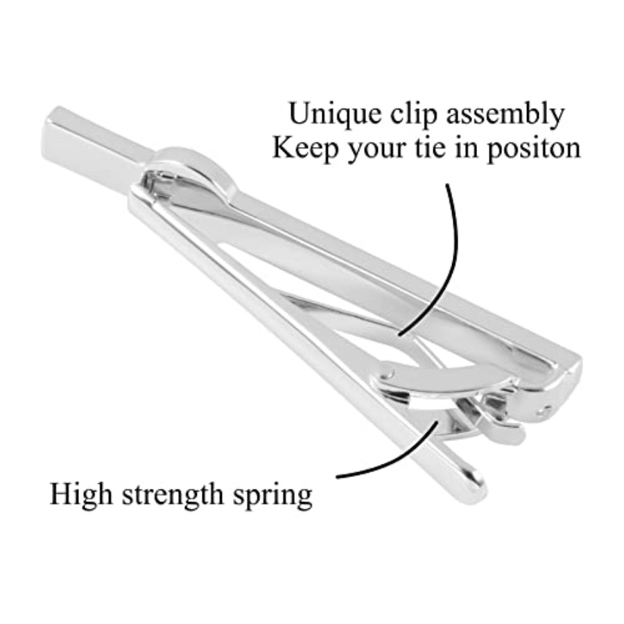Tie Clips for Men 3Pcs Tie Bar - Tie Bar Set Gift incelemesi ve fiyatı